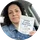 Lady Photo in Circle