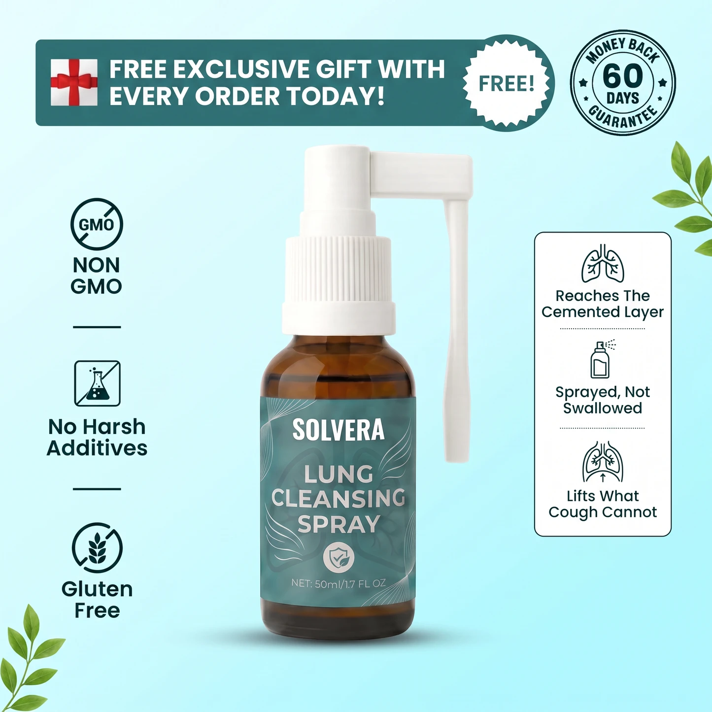 Solvera™ Lung Cleansing Spray
