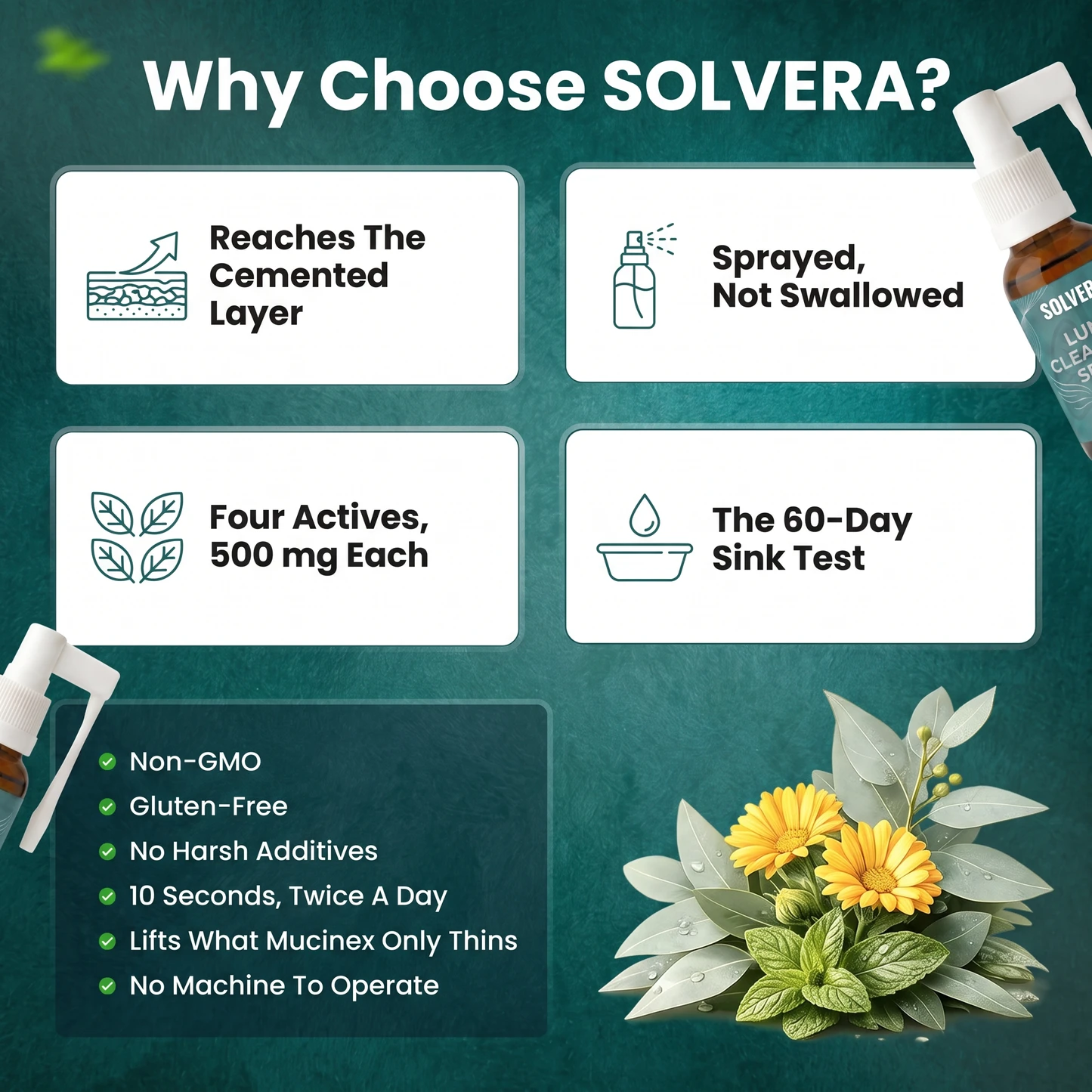 Solvera™ Lung Cleansing Spray