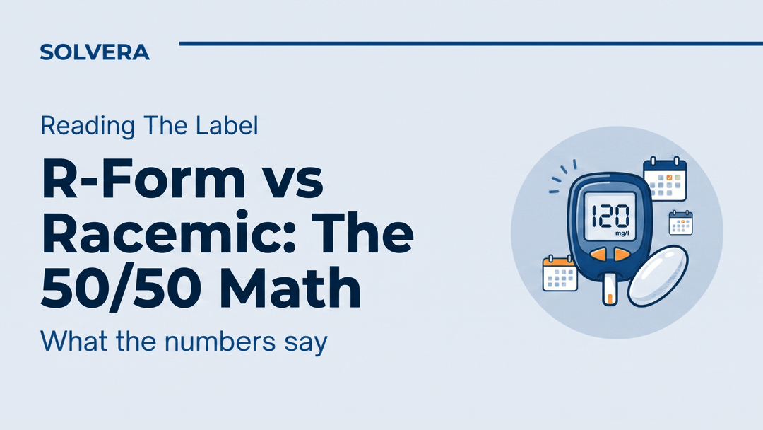 R-Form vs Racemic Alpha Lipoic Acid: the 50/50 Difference