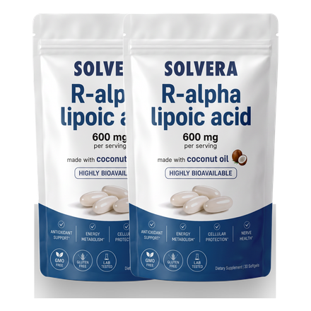 Solvera R-Alpha Lipoic Acid — 2 Pouches