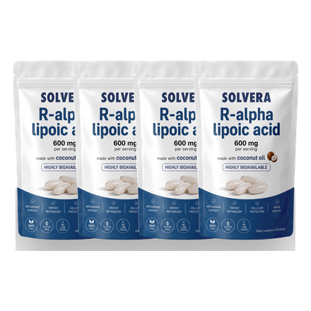 Solvera R-Alpha Lipoic Acid — 4 Pouches